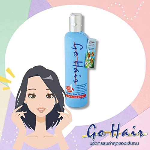 Go Hair Age Younger Hair Food (Sky Bottle) Adjust the hair surface to be smooth. As if stretching permanently Make the hair look young, 250ml