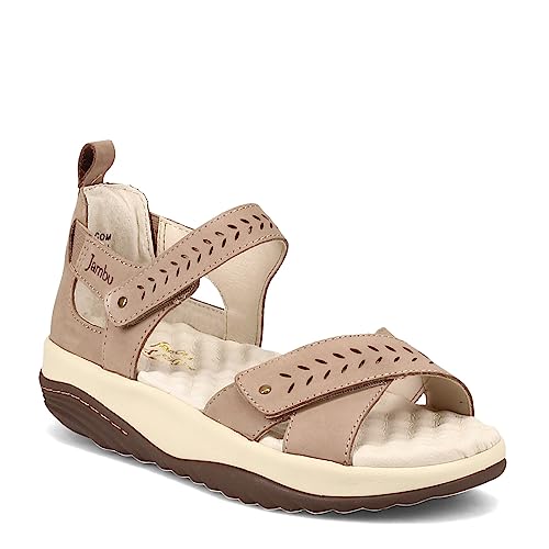 Image of Jambu Womens Sedona Cut Out Ankle Strap Casual Sandals Casual
