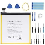 Fuworance 4890mAh 3.8V C11P1502 Ersatzakku Kompatibel mit Asus Zenpad 10 10.1 Z300C Z300M Z300CG Z300CL P023 P01T Z300CXG ZD300M Laptop Notizbuch Li-Ionen Akku + Werkzeugkasten