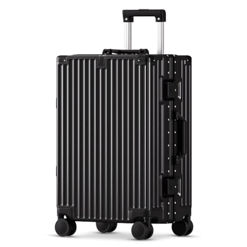 A Wodtip durable luggage 20in, Black, Luggage With Spinner Wheels