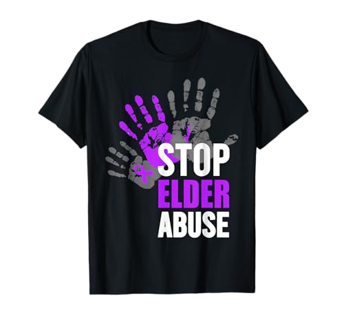 Stop Elder Abuse Elder Abuse Awareness T-Shirt
