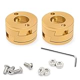 2-Pack Oldham Coupling Couplers Compatible with VzBot, BLV and Other 3D Printer Z axis T8 Lead Screw Hotbed(2-Pack, for Other 3D Printer)