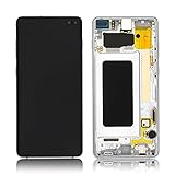 samsung galaxy s10 prism white 512gb SAMSUNG FRONT LCD ASM WHITE SM-G975 GALAXY S10+ GH82-18849B