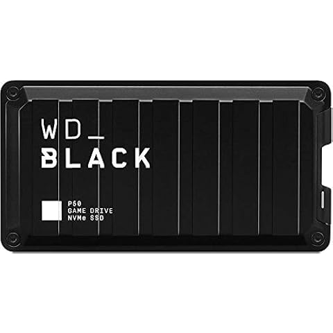 WD_BLACK P50 Game Drive SSD 4 TB externe SSD Schwarz - auch kompatibel mit PC Cover