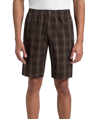 Image of Jockey 9005 Men's Super Combed Mercerized Cotton Woven Fabric Regular Fit Printed Bermuda with Side Pockets