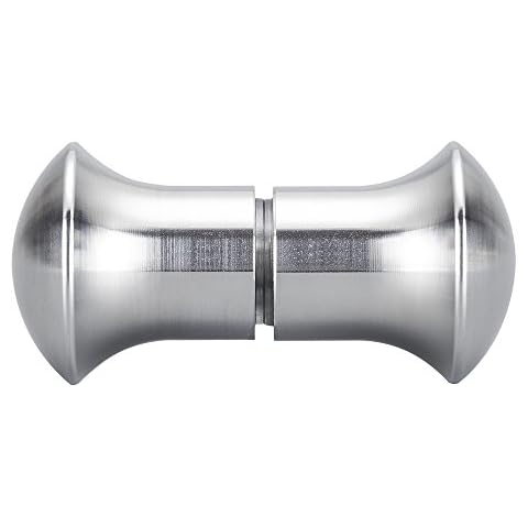 Hoch 304 Stahl Doppel Knopf Türgriff Duschtürknopf Duschtürgriff Dusche-Griff Beschläge Türknauf Griff Knopf Schrankgriff Dusche Türknauf 08 Cover