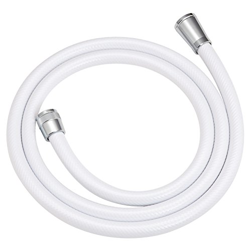 ガオナ これカモ シャワーホース 取替用 1.7m(アダプター付 ほとんどのメーカーに対応 ホワイト) GA-FK009