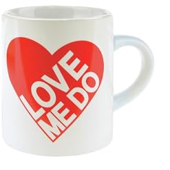Beatles Love Me Do Mini Mug - Les Beatles, Paul McCartney, John Lennon, RIngo Starr, George Harrison