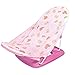 MARXIAO Klappbarer Babywannennetz-Badestuhl, Tragbarer Baby-Duschstuhl Cartoon Rutschfester Kinderbadestuhl,B
