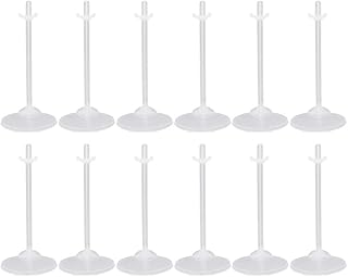 HEALLILY 36pcs Doll Stands Display Holders Doll Stands Doll Mini Display Stand Doll Support Frame Toy Doll Accessories Prop up 11 to 13 Inch Dolls and Action Figures Doll Accessories (Transparent)