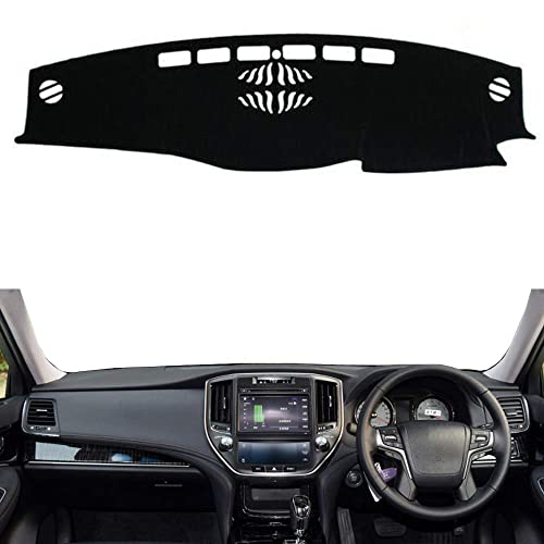 N2Qnice Dashmat for Toyota Crown S210 2014 2015 2016 2017 2018 Right Hand Drive Dashboard Cover Dash Pad Car Mat Carpet Custom Car-Styling Accessories