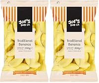 J.C.'s Quality Foods Traditional Bananas 200G (Pack of 2)