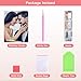UPMALL Custom Diamond Art Painting Kits for Adults - Personalized Diamond Photo Art Full Drill, Custom Your Own Picture - 5D Diamond Art Painting Kits for Home Decor 11.8x11.8in/30x30cm