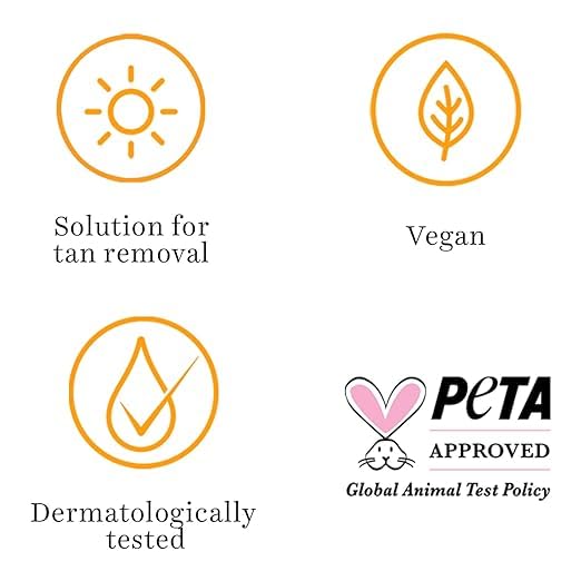 Miniatura 3 de Kit facial de vitamina C, kit de despigmentación de un solo uso con máscara despegable para un brillo instantáneo y un tono de piel uniforme, Vita C