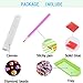 Amersin DIY 5D Special Shaped Diamond Painting by Number Kits, Full Drill Rhinestone Embroidery Cross Stitch Pictures for Christmas Home Decor (Girl 1)