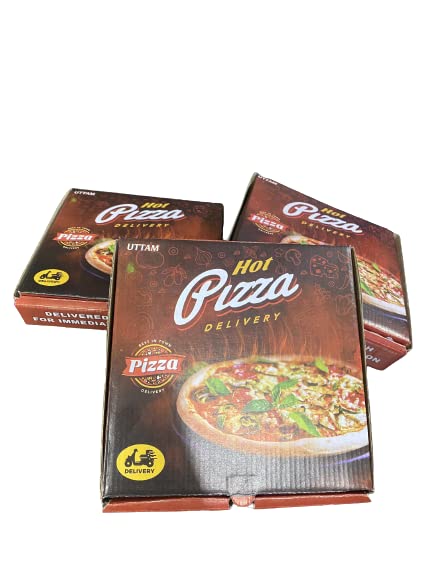 YUVRAJ PRINTERS Pizza Box 7 Inch | 7"x7"x1.5" (RED) (50) (B0C3XJF52B) Amazon Price History, Amazon Price Tracker