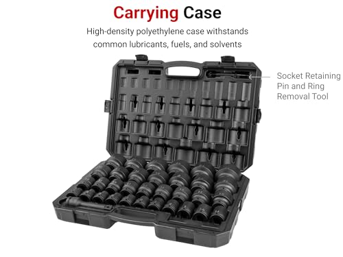 Image of TEKTON 3 /4 Inch Drive Socket Set, 35-Piece | SID93407
