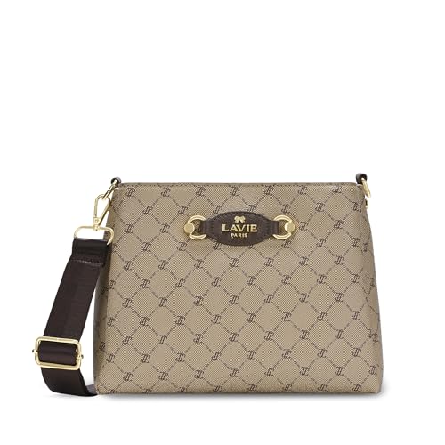 Image of LAVIE PARIS Women's Lior 3 Compartment Crossbody Sling Bag | Ladies Purse Handbag | Gift for Women