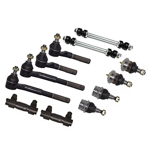 12 Pc Front Suspension Kit Adjusting Sleeves Inner & Outer ...