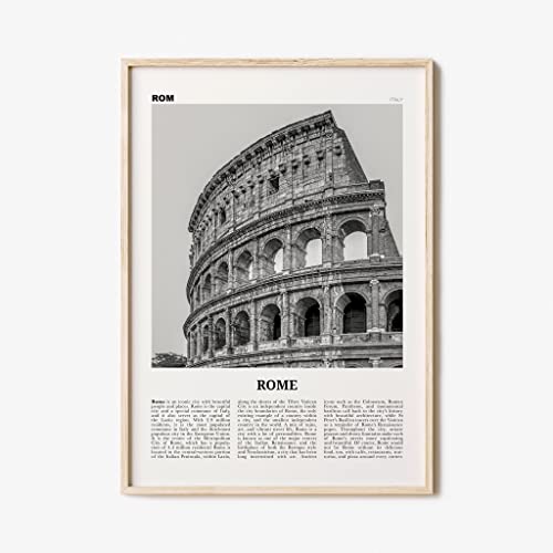 Rome Print Black and White No 2, Rome Wall Art, Rome Poster, Rome Photo, Rome Wall Decor, Italy, Roma, Italia, Lazio, Europe