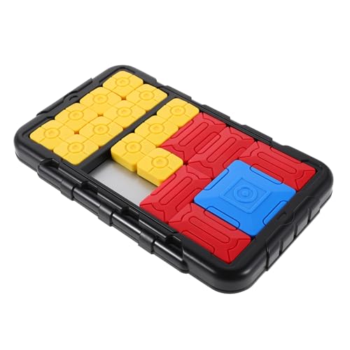 FOYTOKI Sliding Puzzle Game for Adults Educational to Enhance Cognitive Skills Travel Friendly Brain Teaser for Family Gatherings and Parties for Reasoning