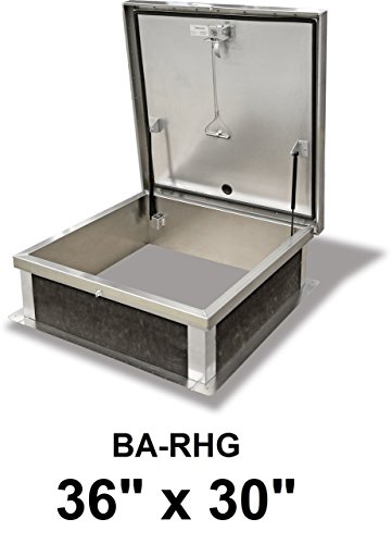 Acudor RHG 30 x 36 Galvanized Steel Roof Hatch