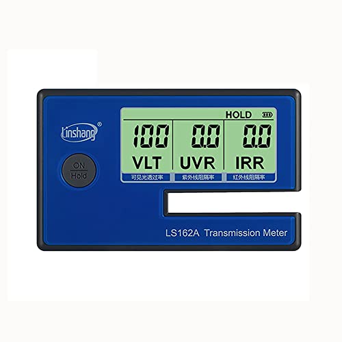 LS162A Handheld Transmission Meter Window Tint Meter Filmed Glass Tester UV UV IR Rejection Meter Visible Light Transmittance Tester