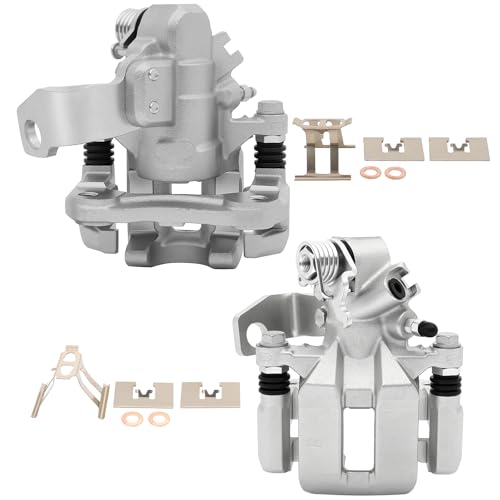 Image of SCITOO - Rear Disc Brake Calipers Assembly w /Bracket For Acura,For Honda Models - For Civic 2006-2015,For CSX 2006-2011,For ILX 2013-2018 19B3299 19B3298