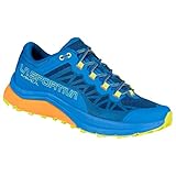 LA SPORTIVA Karacal, Zapatillas de Mountain Running Hombre, Electric Blue/Citrus, 42.5 EU