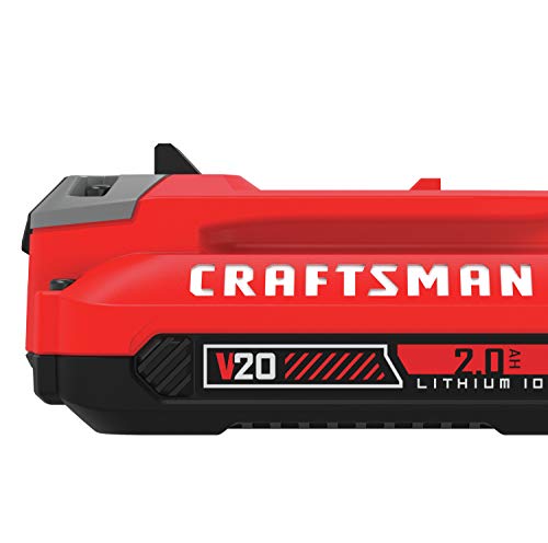 Image of CRAFTSMAN V20 Battery, 2.0 Ah, Lithium Ion Battery (CMCB202)