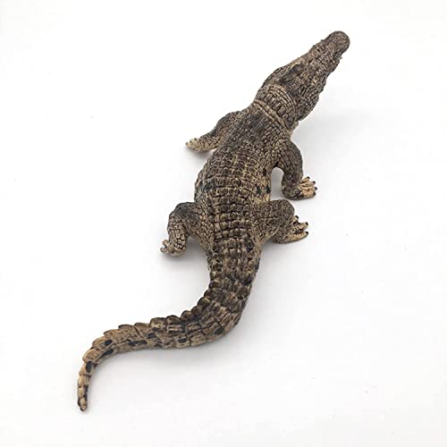 Wqking 2 Pcs Crocodile Statue Outdoor Lawn Decoration Garden Garden Outdoor Decoration Miniature Statue thumb #3