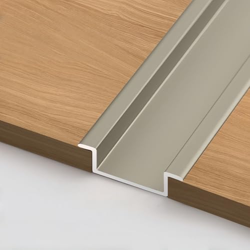 NuoNxuo �t���A ���؂�� �G�b�W�o���f�B���O �A���~�� �{���^ ���[���f�B���O ����150cm 2�{�� �t���A�J�o�[�X�g���b�v ���ށE�J�[�y�b�g�̒i�������ƕی�p �C���e���A�g���� ���t���ȒP DIY�E�ƎҌ���(F,12*4.6mm)