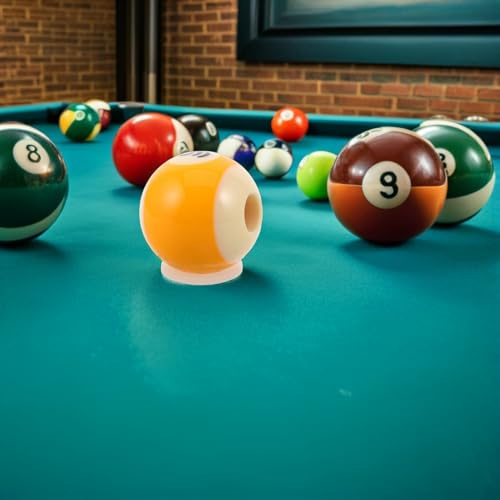 Boule d'entraînement billard avec dispositif de visée réglable portable