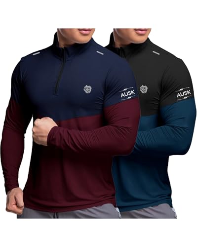 Image of AUSK Men Tshirt || Mens Sports T-Shirts (Color-)