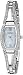 Armitron Women's 75/3531MPSV Swarovski Crystal Accented Silver-Tone Bangle Watch