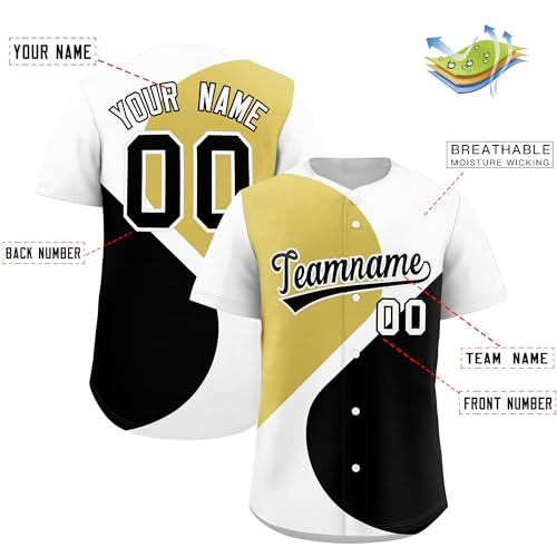 Camiseta deportiva de béisbol personalizada para adulto y juvenil con botones y nombre de equipo bordado miniatura 2