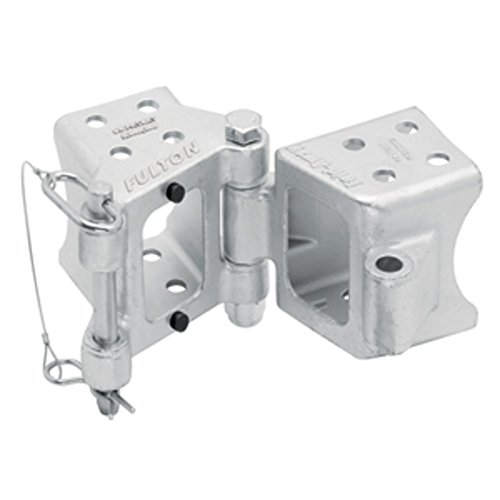 Fulton Fold-Away Bolt-On Hinge Kit 3 x 4 Trailer Beam, Rating 7,500 lbs., 48 Pivot, Z-Max 600 Zinc Finish Marine , Boating Equipment