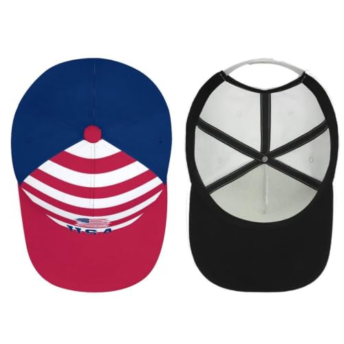 Image of Soccer National Team Baseball Cap for Men Women Adjustable Snapback Summer Sun Hat Game Day Hat for Soccer Fans