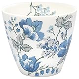 Serie: Donna GreenGate - Tasse, Latte Cup - Donna - blue - Porzellan - 300 ml