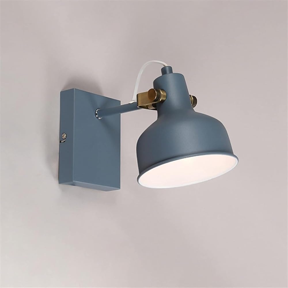 HYJAUSXB lamp Wall Mounted Lamp - 1 Light, Northern Europe Lighting with Adjustable Arm Minimalist Art Compatible Bedside Light,Chandelier Light light