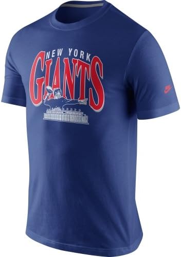 Nike Men's Short-Sleeve Giants Rewind Lock Up T-Shirt Large