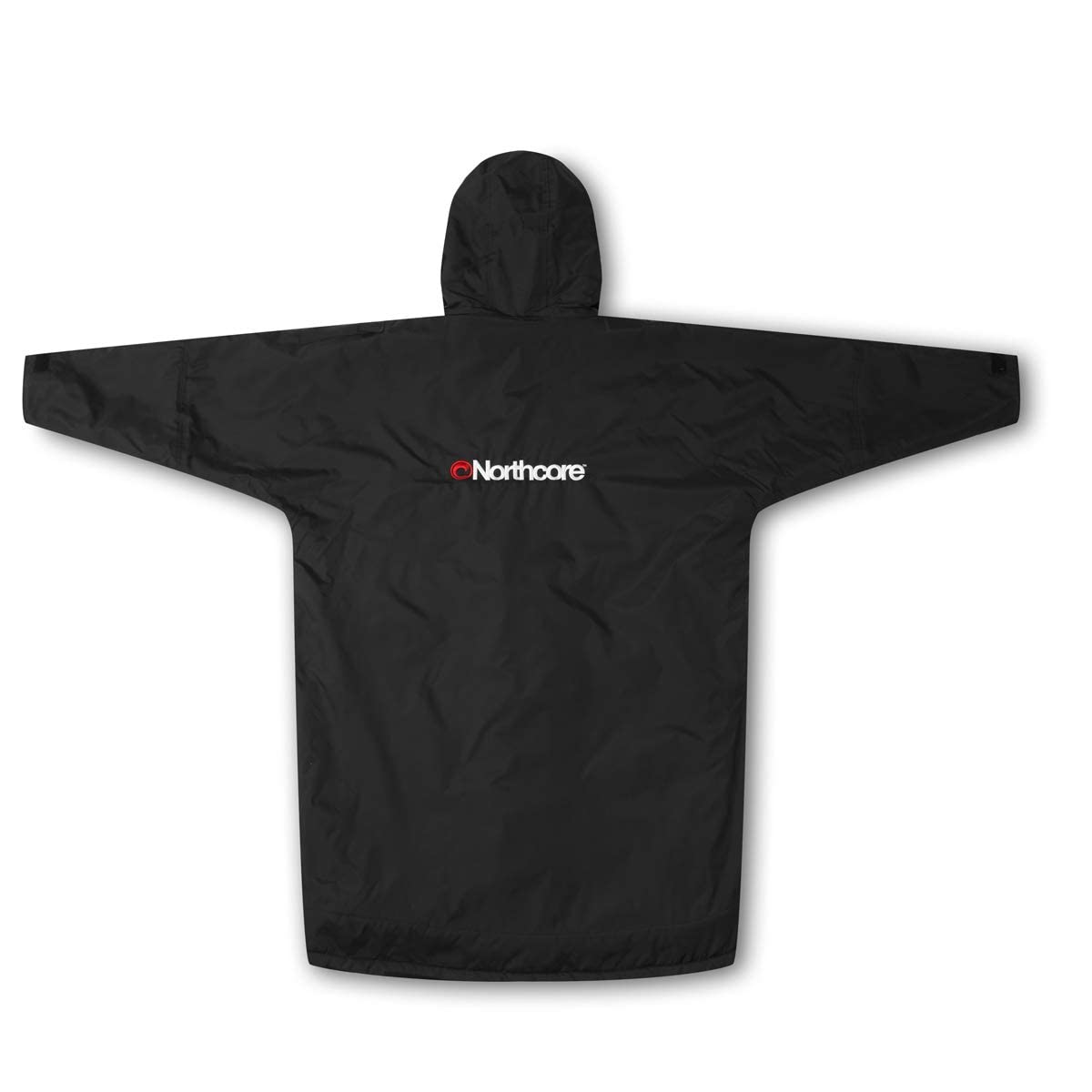 Northcore 2026 Beach Basha Sport Manches Longues Changeantes Robe/Poncho NOCO24N - Black -