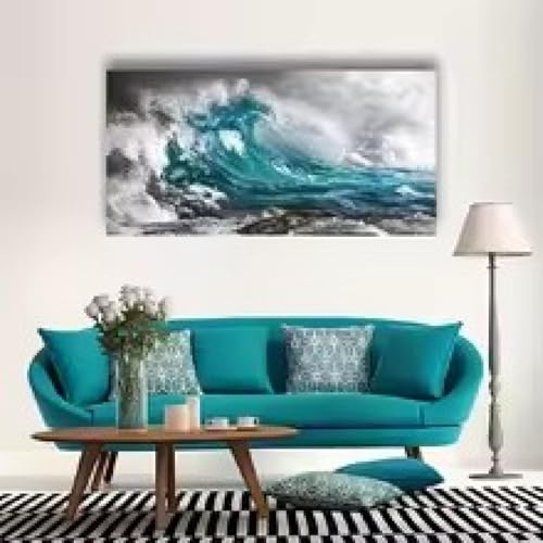 Peinture sur toile abstraite images pour chambre salon art mural