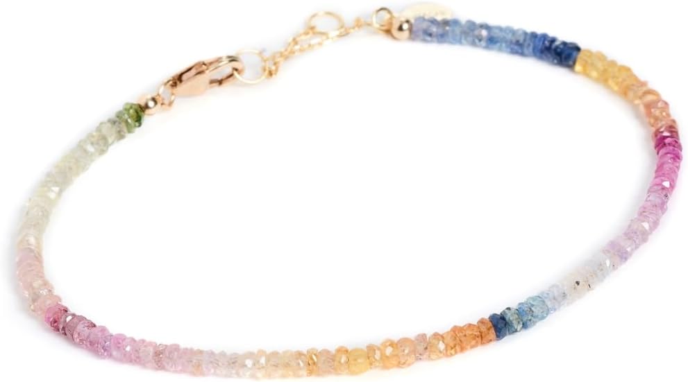 SHASHI Women's Natasha Bracelet, Multi Sapphire, One Size