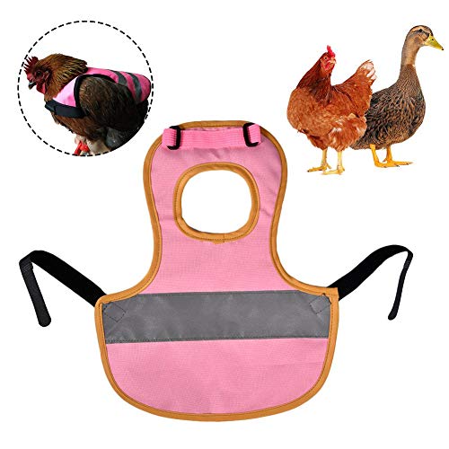 Rainai Chicken Vest,hen Saddle,poultry Clothes Elastic Band Adjustable Feather Protection Holder For Chicken Duck And Other Poultry