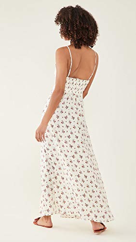 Robe longue à enfiler mode femme décontractée été maxi sans manche vêtement - 3