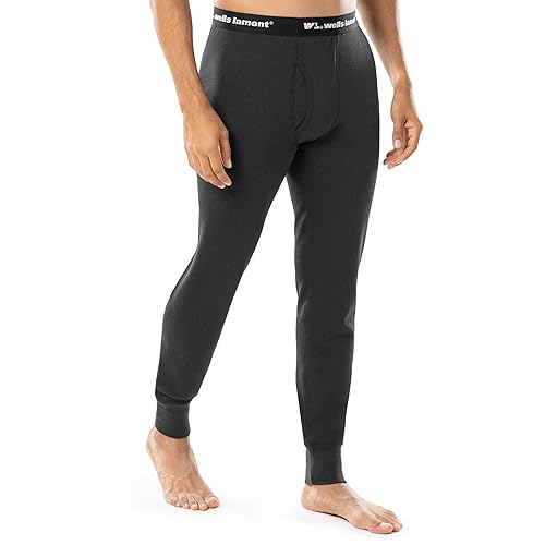 Wells Lamont Men's Cotton Polyester Raschel Thermal Bottom4