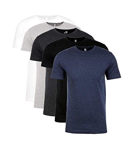 Next Level Premium Fitted CVC Crew Tee Assorted Medium