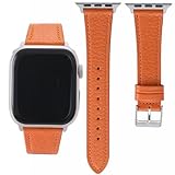 Cinturino di ricambio sottile e morbido in pelle di capra, da donna, 42 mm, 44 mm, 45 mm, 46 mm, 49 mm, per Apple Watch, leggero, elegante, piccolo, cinturino di ricambio per iWatch Ultra SE 11, 10, 9