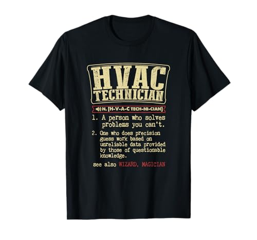 HVAC Technician Funny Definition T-Shirt